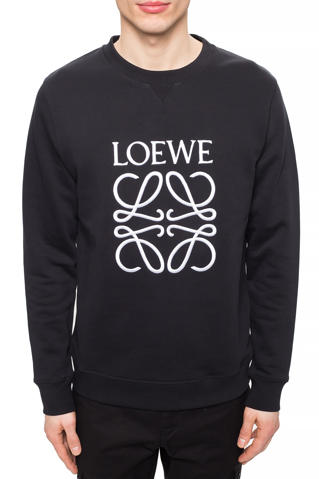 Logo - embroidered sweatshirt Loewe - LOEWE tie-fastening Logo - embroidered sweatshirt Loewe - LOEWE tie-fastening